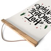 Stoffbild Hot Chocolate Christmas Print - Soley 