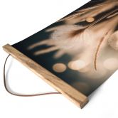 Stoffbild Boho Gräser im goldenen Licht - Treechild 
