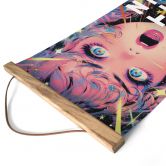 Stoffbild Potzblitz im Anime-Stil - Treechild 