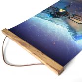 Textielposter Aerroscape - Sea in Space 
