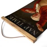 Stoffbild Nap Time - Inspiriert von Ducreux - Selbstportrait 