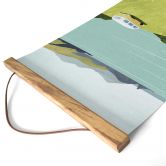Affiche textile Rivers - Life on the Coast 