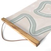 Stoffbild Kunstdruck - Abstracto Twist - uplusmestudio 