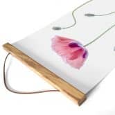 Affiche textile Disher - Colourful Poppies 