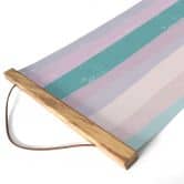 Affiche textile Uplusmestudio - Coloured Stripes 