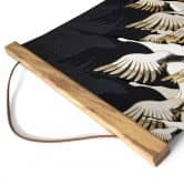 Stoffbild Fliegende Kraniche - SpaceFrog Designs 