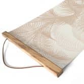 Affiche textile Palmiers dans la jungle Beige - Bloomery Decor - Panorama 
