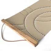 Stoffbild Abstrakte Ringe beige - Grande - Panorama 