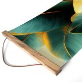 Tekstil plakat Eksotiske bananblade - Jaszke - Panorama 