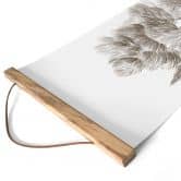 Stoffbild Wald mit Waldlandschaft in Beige - Ms Tiff - Panorama 