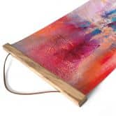 Affiche textile Douce brume de couleur en mouvement - Schmucker - Panorama 