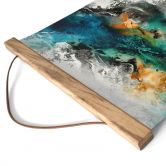 Textielposter kleur mist abstract - Fedrau 