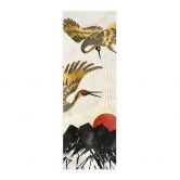 Textielposter SpaceFrog Designs - Gouden Kraanvogels 