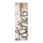Affiche textile Kagei - Pivoines - Panorama 
