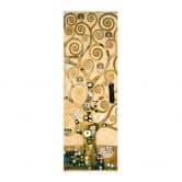 Leinwand, Banner, Stoffbild Klimt - Lebensbaum - Panorama 