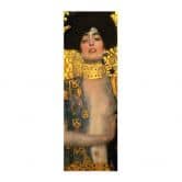 Stoffbild Klimt - Judith mit dem Haupt des Holofernes - Panorama 