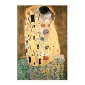 Stoffbild Klimt- Der Kuss 