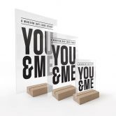 Tischaufsteller You and me - Kerr-Dineen 