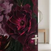 Fleur de Paris door film - UN Designs - Self-adhesive door decoration 