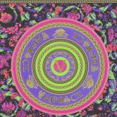tapet Versace bogstaver i farver non-woven tapet blomsterdesign tapet luksus 