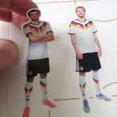 DFB Sticker Spieler WM 2026, Wandtattoo Bogen 01 
