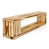 Hängeregal aus Kiefernholz - 60x15 cm 
