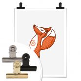 Poster - Yoga-Fuchs 05 
