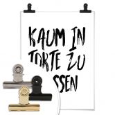 Poster - Kaum in Torte zu fassen 