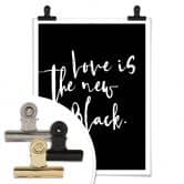 Poster - Love is the new black 