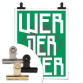 Poster Werder Bremen - Werderaner 