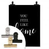 Plakat - You feel like home 