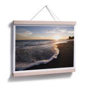 Poster Sonnenuntergang am Meer 