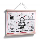 Poster Sheepworld - Quarantine sucks 