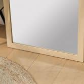 Wandspiegel Holz schmal - Monaco - 35x120 cm 