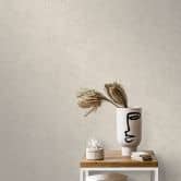 vliesbehang beton motief, effen kleuren, taupe 