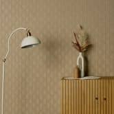 Guido Maria Kretschmer Grafiktapete Woven Whisper Fashion for Walls 5 ocker 