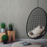 Vliestapete, Unitapete Cameo taupe 