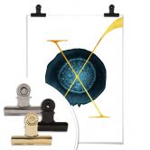 Poster - Das goldene X 