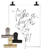 Poster - Take a bath dirthy slob 
