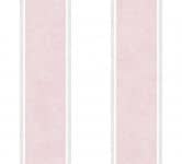 Non-woven wallpaper block stripes, stripes stripes classic matt in white  