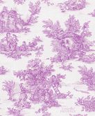 Non-woven wallpaper landscape, people graphic classic matt in gray  