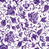 Non-woven wallpaper leaves, tendrils floral nature matt in gray  