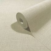 Vliestapete Textil, Struktur Uni Modern matt in Beige 