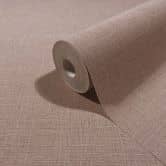 Vliestapete Textil, Struktur Uni Modern matt in Rot 