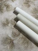 Vliestapete Blumen, Beton Floral Natur matt in Beige  