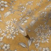 Skandinavische Landhaustapete mit Blumen - aus der LandIDEE Wohnen & Deko Kollektion 