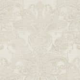 Tapete Barock Vintage Vliestapete Weiß, Creme Grau - Mustertapete mit Ornamenten 