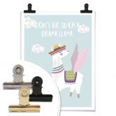 Poster Don´t-be-such-a-Dramallama 