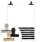 Poster Black lines 