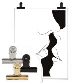 Poster Nordic Creators - White Kiss 